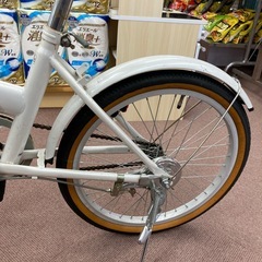 【激安】キャプテンスタッグ　折りたたみ自転車　の画像