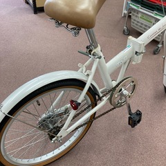 【激安】キャプテンスタッグ　折りたたみ自転車　の画像