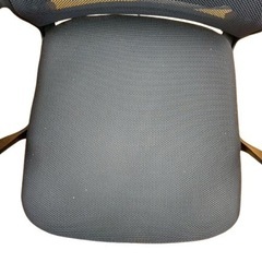 オフィスチェア　事務　キャスター　ブラックの画像