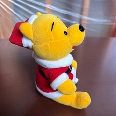 くまのプーさん　サンタコスぬいぐるみの画像