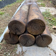 ガーデニング用　杭　５本セットの画像