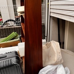 マホガニー　アンティークシェルフの画像