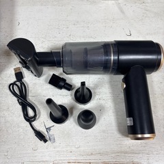 ハンディクリーナー コードレス 強力吸引力【吹き飛ぶ/吸い込む/空気入れ/空気抜き】 多機能車用掃除機 Type-C 急速充電の画像