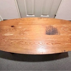 木製テーブル　引き出し付き　B companyの画像