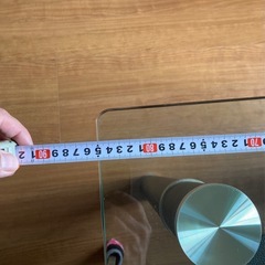 ダイニングガラステーブル&チェアーの画像