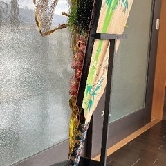 結納セットから仕立てた羽子板飾り・水引飾りの画像