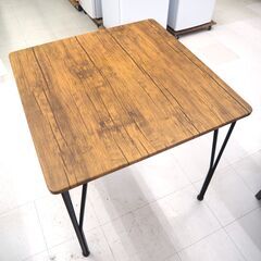 ビンテージ調ダイニングテーブル　単品　リユース品　価格　6,600円の画像