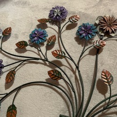 アイアンフラワー飾りＢの画像