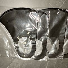 【未使用】マスク4枚 ブラックの画像