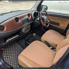 ミラジーノ プレミアムＸ MOMOハンドル 木目調パネル アルミホイールの画像