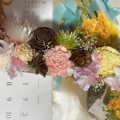 新年　花　フラワー　贈り物　おしゃれ　ドライフラワー　インテリア　の画像