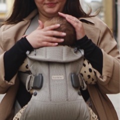 ベビービョルン ONE KAI Air パーリー ピンク 抱っこ紐の画像