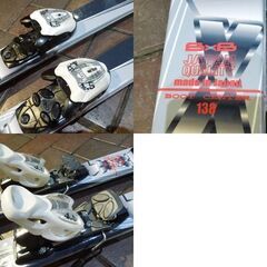 B×B JX-Z1 ジュニアスキー 138cm マーカービンディング付き板 スキー授業 札幌市 東区 新道東店の画像