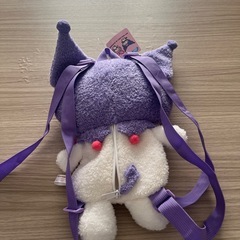 クロミ　サンリオ　キャラクター　リュック　かわいい　クリスマス　プレゼント　未使用　バッグ　子供　キッズ　小物　　バッグ　の画像