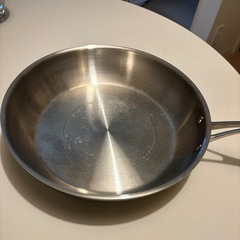 【無料】ステンレスフライパン 蓋あり28cm RUSTELA の画像