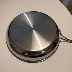 【無料】ステンレスフライパン 蓋あり28cm RUSTELA の画像