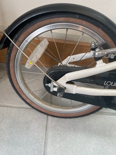 ルイガノ 16インチ 自転車 子ども K16PLUS 白 (yel) 勝川の自転車の