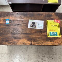 J3426　【リユースのサカイ柏店】　NITORI　ニトリ　ローボード　ステイン80　テーブル　座卓　参考価格：9,990円の画像