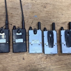 ALINCO 特定小電力トランシーバー DJ-P11 / DJ-P9 計5台 動作確認済みの画像