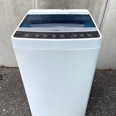 【都内送料無料】一人暮らしハイアール洗濯機JW-C55A 5.5キロ　風乾燥付の画像