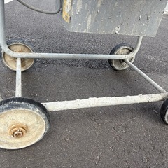 ■中古品 カネミツ モルタルミキサー KMG-2.8HR 80L 直径：680ｍｍ サイズ：780ｘ990ｘ1025ｍｍ 100Ｖ 動作問題なし■の画像