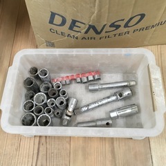 工具箱　工具付きの画像