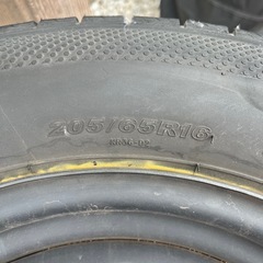 鉄チンホイール　16インチの画像