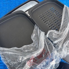 【美品】アイリスオーヤマ　ホットプレートの画像