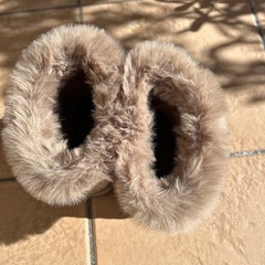 ムートン風ブーツ　21センチの画像