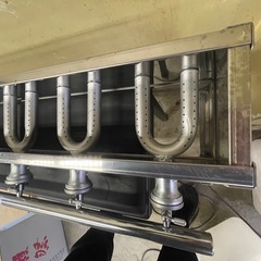 柴田金物 特注4穴 明石焼き器 銅板10枚　業務用厨房機器の画像