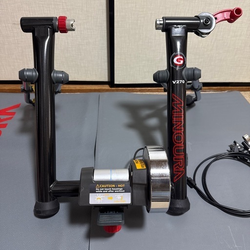 固定ローラー台ミノウラGYRO V270+練習用ホイール (mark9395) 竹橋の