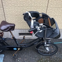 子乗せ自転車20インチの画像
