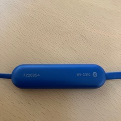 SONY ワイヤレスイヤホン　WI-C310ソニーの画像