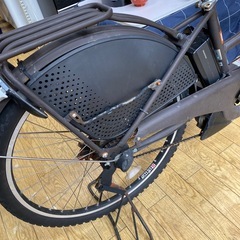 📚VERYとコラボ📚BRIDGESTONE 🚲HYDEE.Ⅱ 26インチ電動アシスト自転車 HY6B45　2017年製　電動自転車 3人乗り対応 子供乗せ自転車  ブリヂストン ハイディ2  チャイルドシート欠品　 NO.2236F の画像