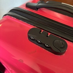 子供が乗れる キャリーケース ピンクの画像