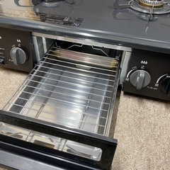 【都市ガス】　Paloma パロマ グリル付きテーブルコンロ IC-N36B-R
の画像