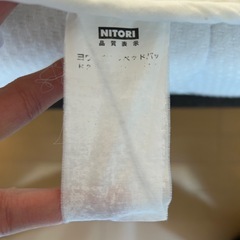 ニトリ セミダブルベッドパッド1枚 シーツ2枚の画像