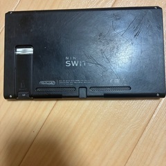 ニンテンドースイッチ本体のみSDカードありの画像