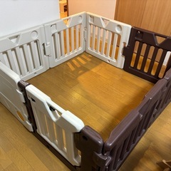 日本育児 ベビーサークル ミュージカルキッズランド パネル8枚 扉付きの画像