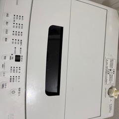 洗濯機　1月８日以降のお渡し希望の画像