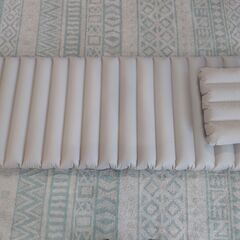 アイリス エアーベッド シングル ベージュ エアーピロー ABD-1NTPの画像