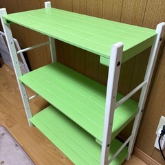 値下げ！木製ラック・シェルフの画像