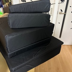 E52エルグランド用   2列目、3列目フルフラットクッションの画像