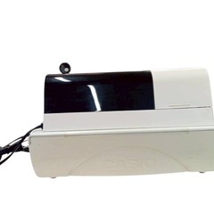 CASIO カシオ　電子レジスター ホワイト　110ER 店舗用品 動作品の画像