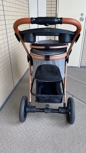 ペットカート　バギー　3輪　タイヤ大きい　組立簡単　