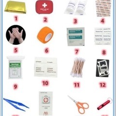 応急セットの画像