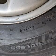 スタッドレス　ウィンターマックス　トヨタ純正ホイール　ハイエース　グランビアの画像