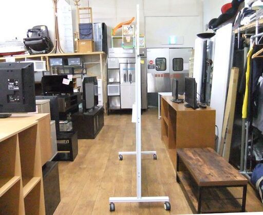 ホワイトボード キャスター付き 片面タイプ 脚付き オフィス用品 業務用 札幌 厚別区 厚別店