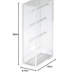 無印良品　アクセサリーケース　指輪ケース付き　ネックレス、ピアススタンド　推し活　アクスタの画像