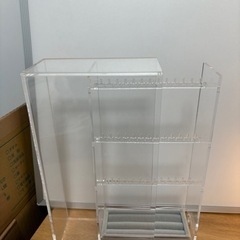 無印良品　アクセサリーケース　指輪ケース付き　ネックレス、ピアススタンド　推し活　アクスタの画像